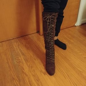 Tall Lace-up boot